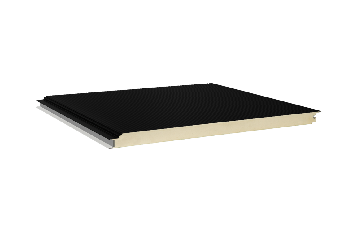 gevelpaneel - 60 MM - Zwart Glans